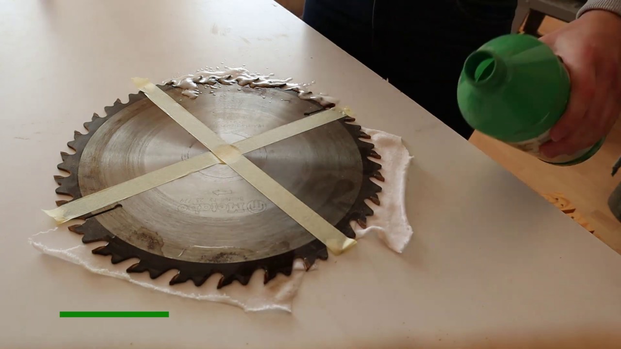 Sägeblätter reinigen - Hausmittel im Test