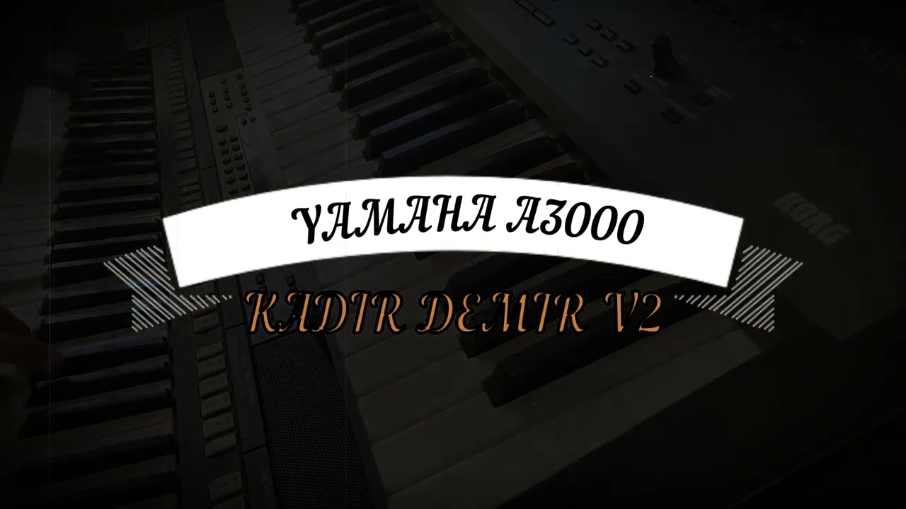 Yamaha A3000 V2 SET Slow Ritimler Genel Tanıtım