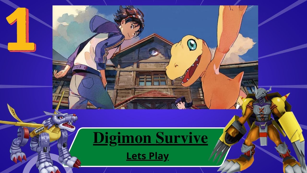 Lets Play Digimon Survive  Part 1