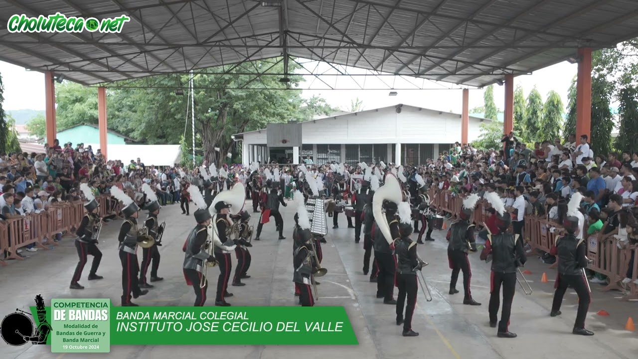 Banda Marcial, Instituto José Cecilio del Valle