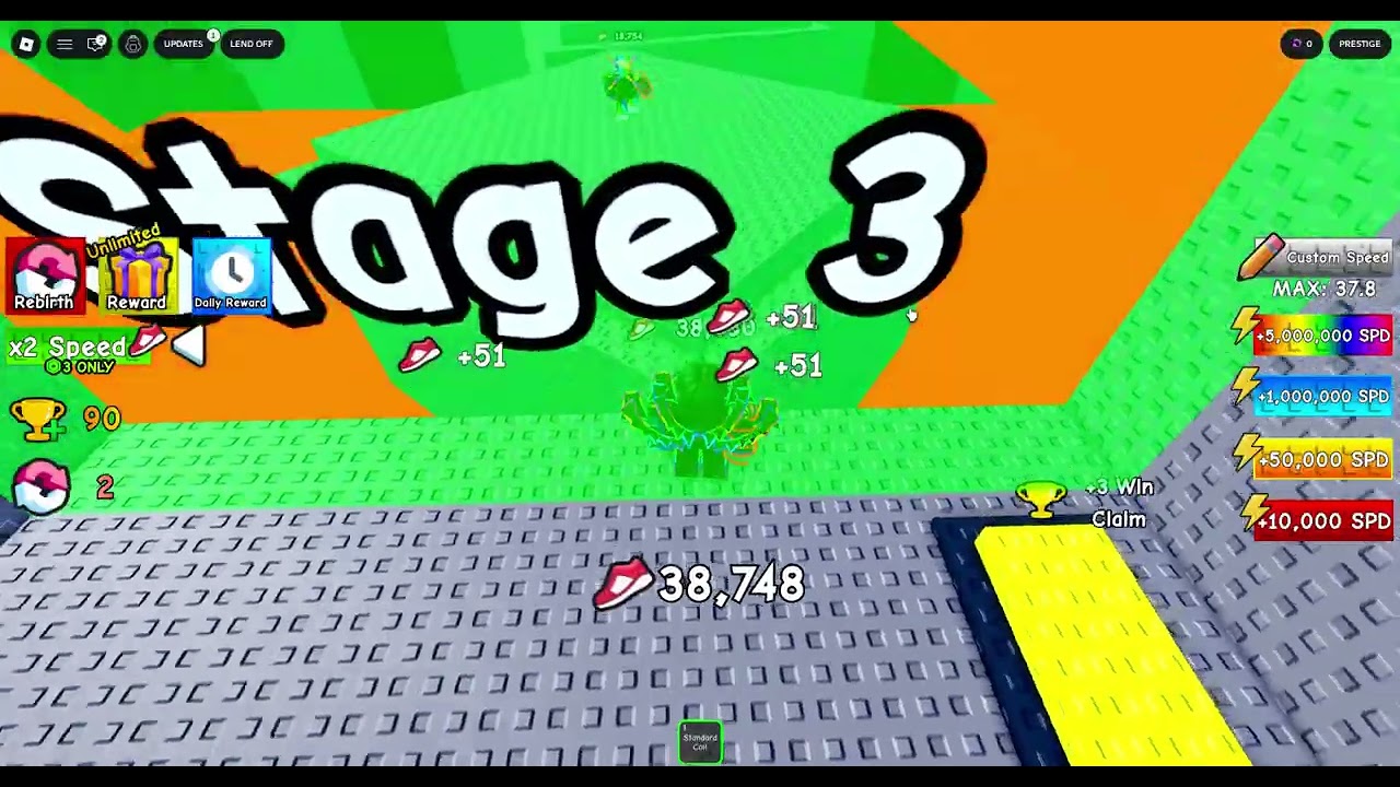 +1 Speed to escape