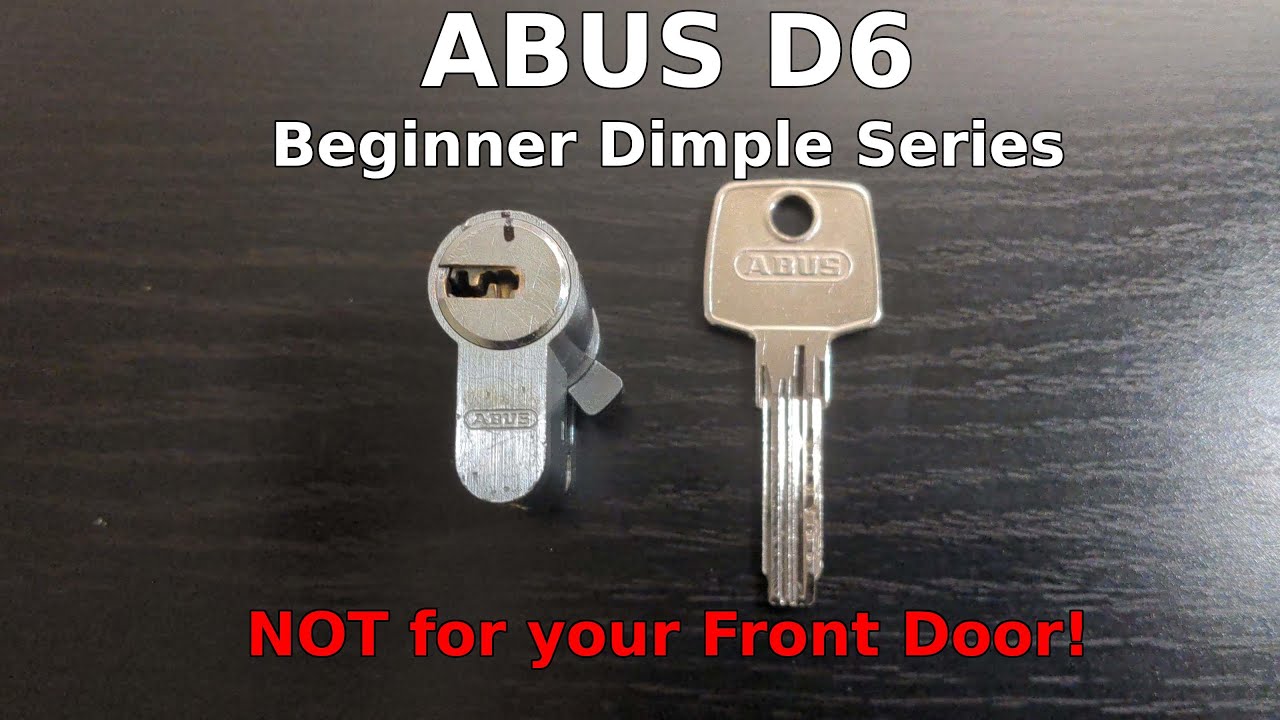 (13) Beginner Dimple Locks part 2 - ABUS D6