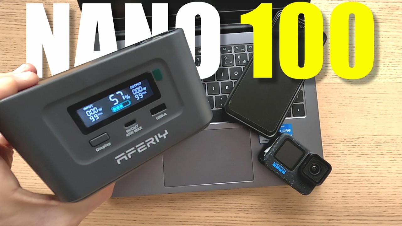 AFERIY Nano 100 | Une station pour les recharger tous !