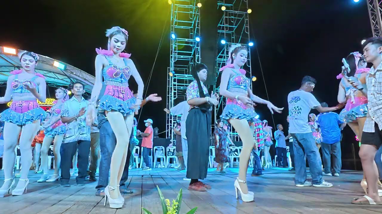 【#PhetchaburiDance】#รำวงเพชรบุรี✿10minite workout dance🎼จันทร์แก้วเมืองเพชร✿สวยดุจนางฟ้า 3 [DJI5Pro]