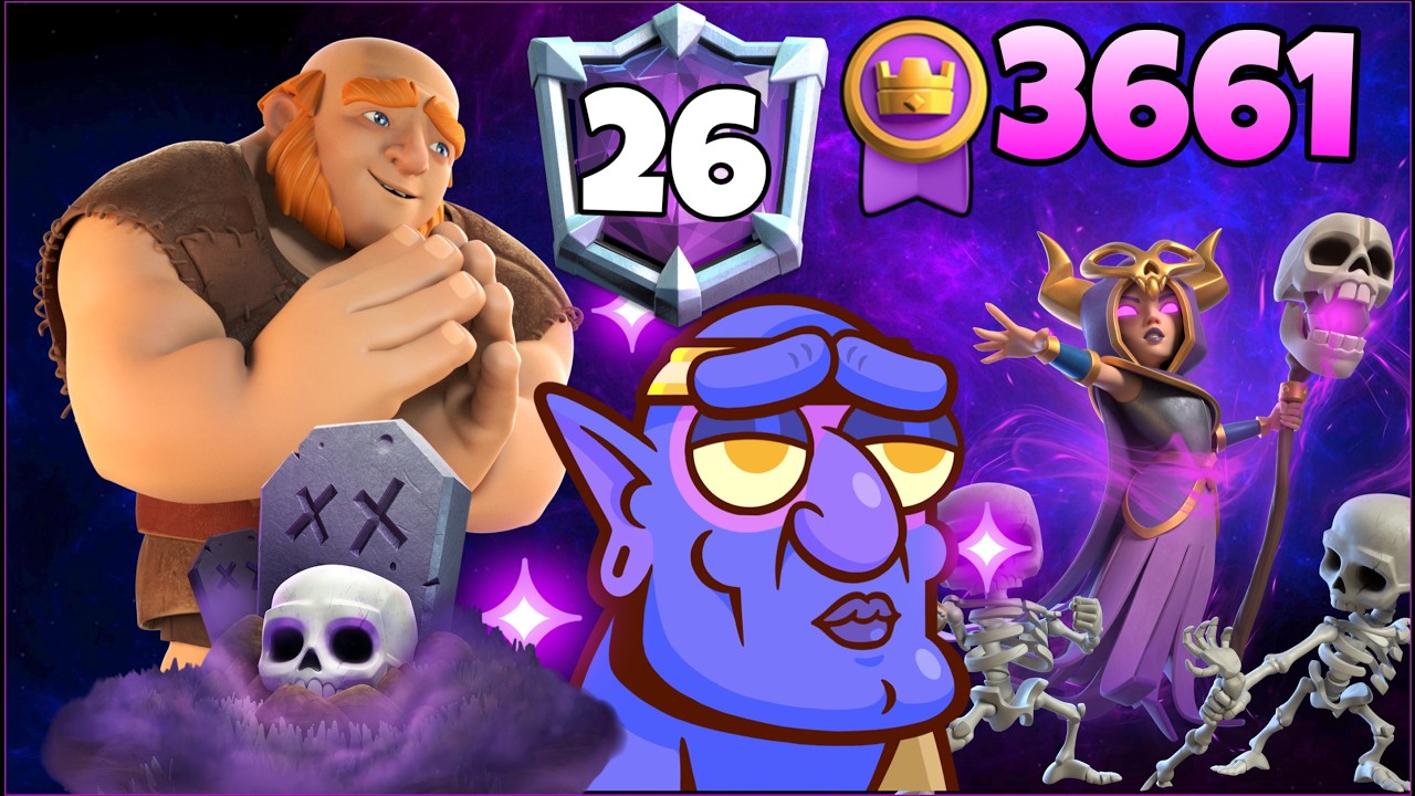3661🥇 with Giant Graveyard Deck.!