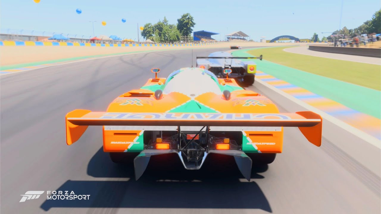 Forza Motorsport | Mazda 787B '91 - Le Mans Circuit De La Sarthe Old Mulsanne Circuit [XSX 4K]