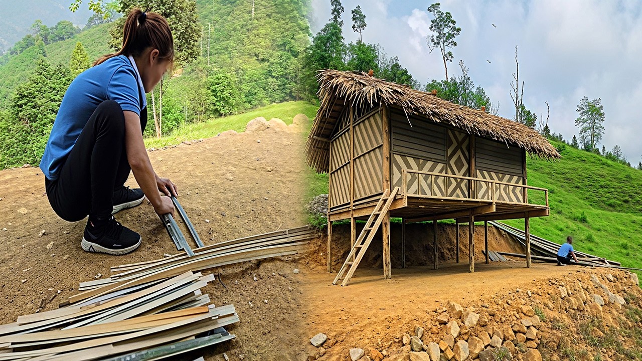 Solo Build: My Eco-Friendly Bamboo House (Single Mother’s Journey)