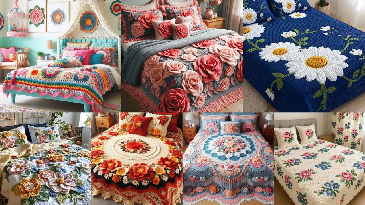 Crochet Bedspread Patterns | Cozy & Beautiful Designs 🛏️