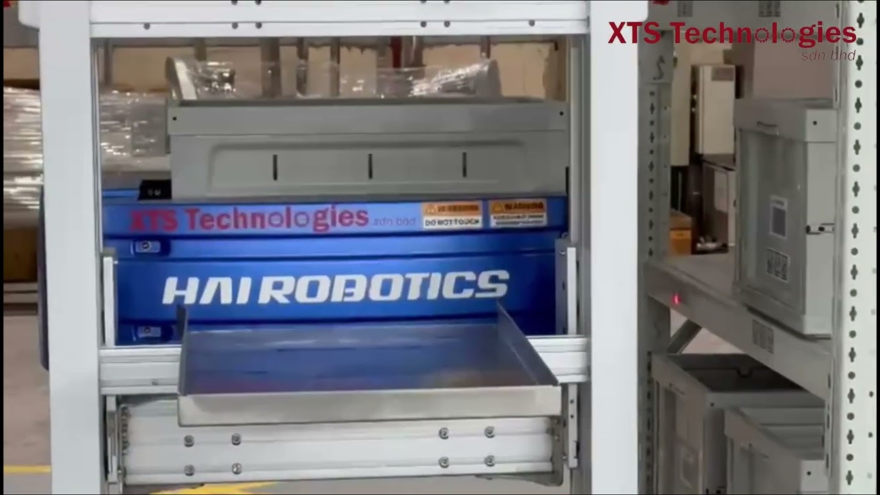 ATR Picking AGV for tote in action Malaysia XTS Technologies for high pick order automation