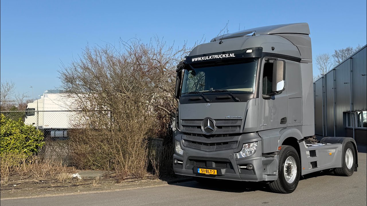 MERCEDES ACTROS 1840 - NEW TYRES / NEW MOT - fresh holland truck - 2015