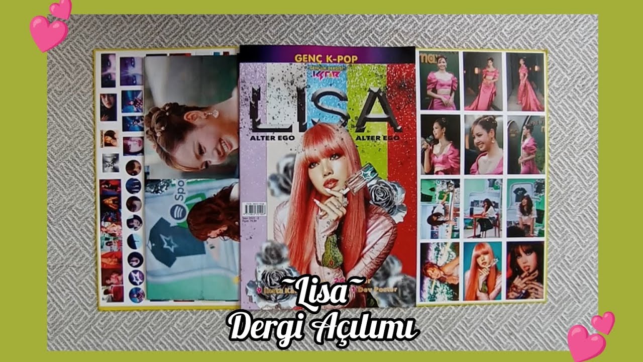 KSTAR Lisa Alter Ego özel Dergi Açılımı 2025-2 💚 (with Turk & Eng subtitles) 💚 #lisa #dergi