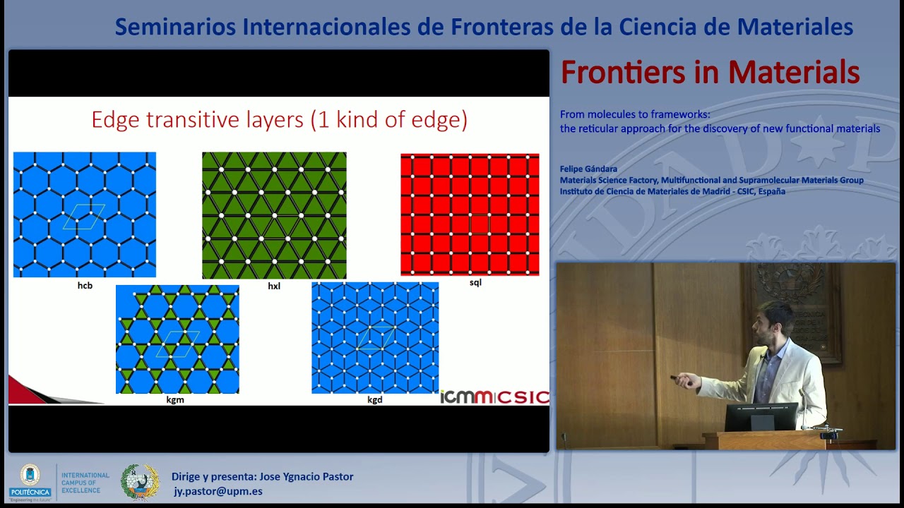 SFCM 18/19  3: From molecules to frameworks