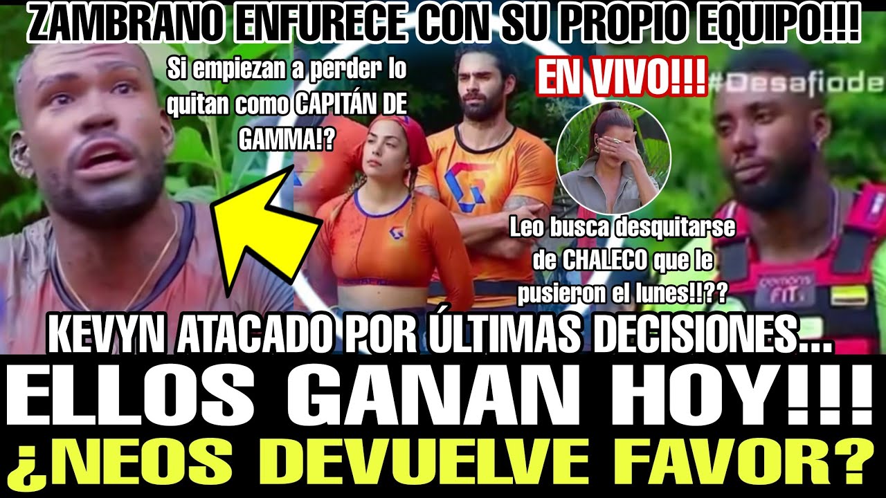 😱 ELLOS GANAN TODO HOY!!! NEOS DEVUELVE FAVOR ¿ZAMBRANO ENFURECE? AVANCE 118 DESAFIO DEL SIGLO XXI
