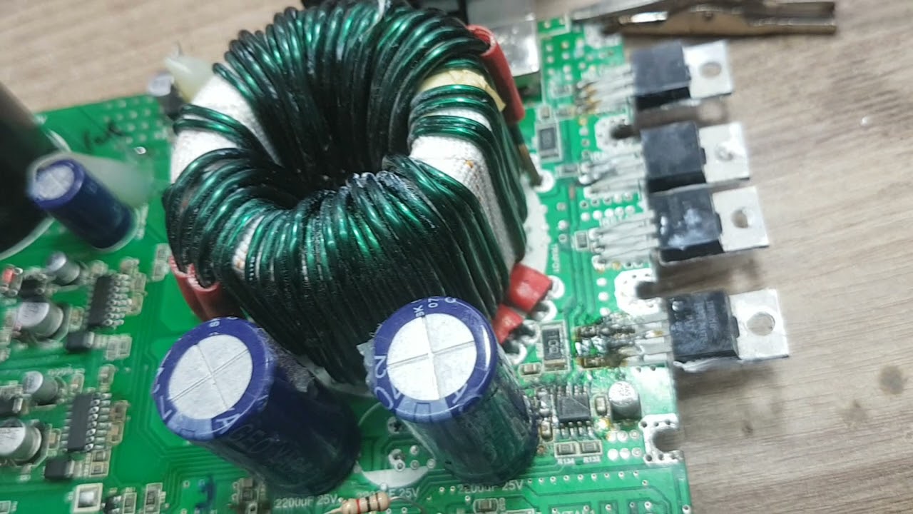 Dicas de reparo modulo taramps DSP1600