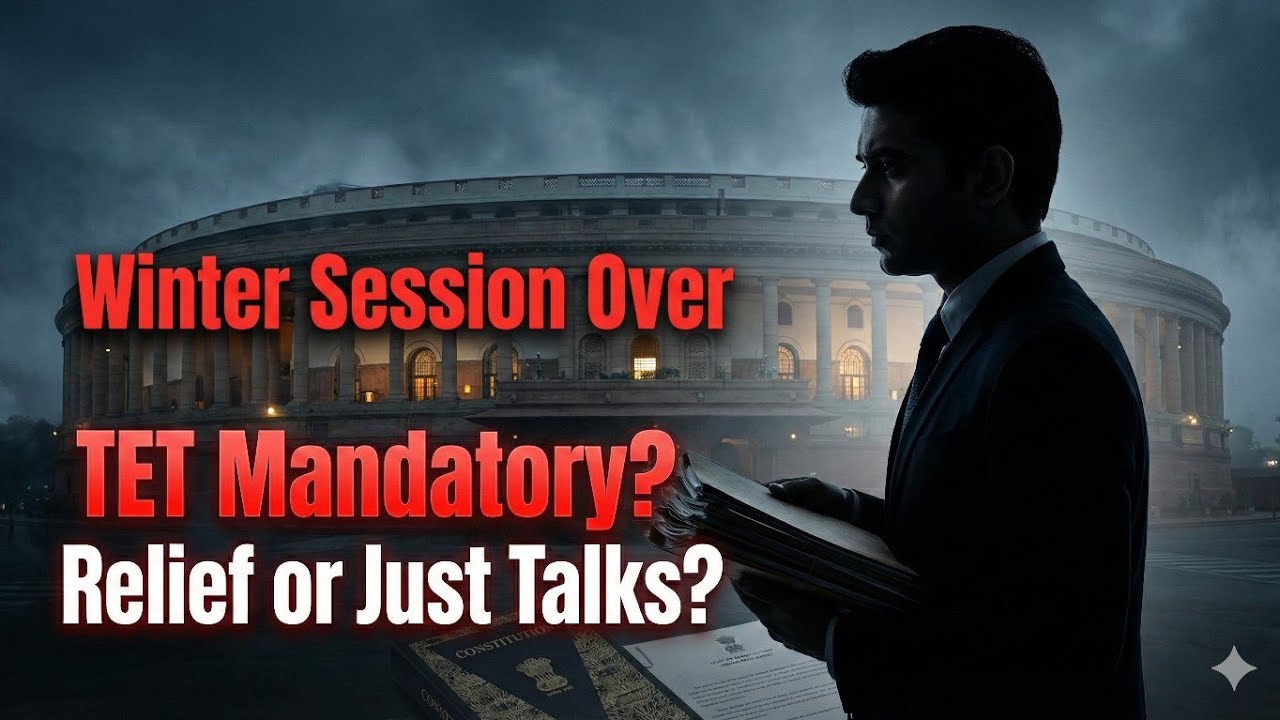 Winter Session Over | What Did Teachers Get on TET Mandatory? | Relief or Just Talks?