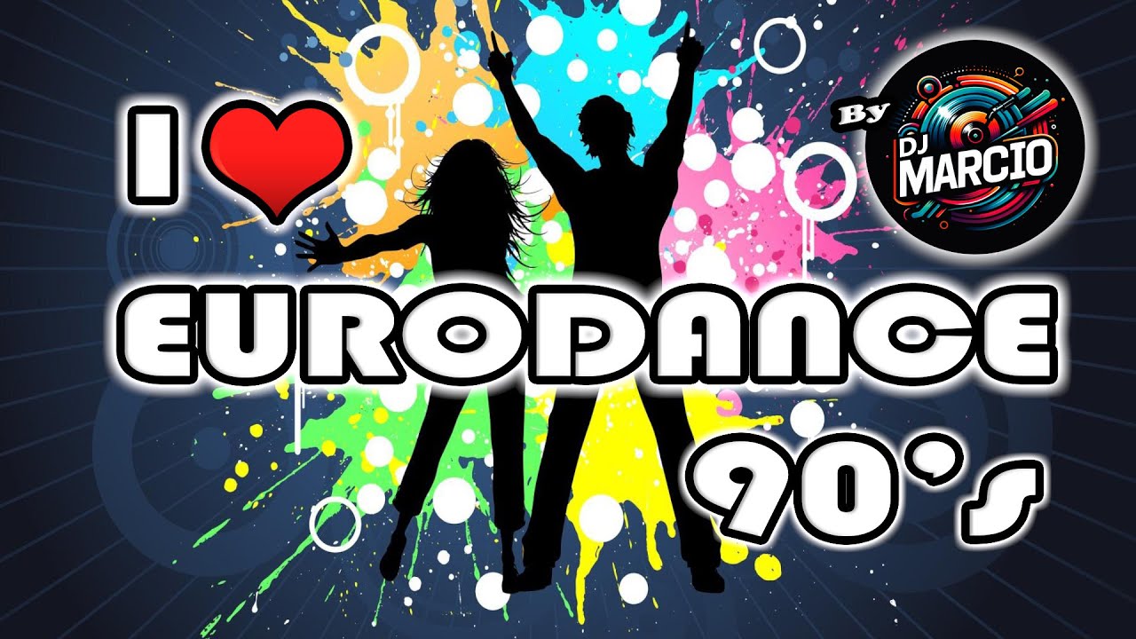 EURODANCE 90's - Sequência Mixada -  DJ Marcio Sant'Ana #eurodance #eurodance4ever