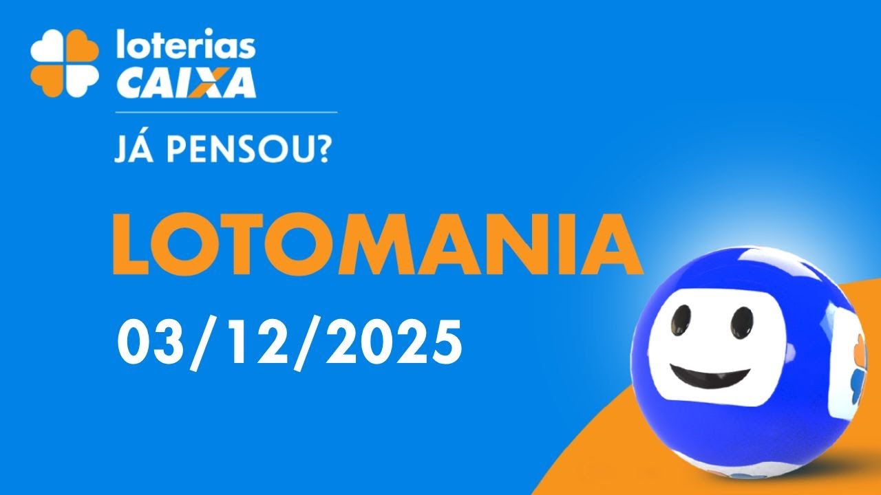 Resultado da Lotomania - Concurso n&ordm; 2857 - 03/12/2025