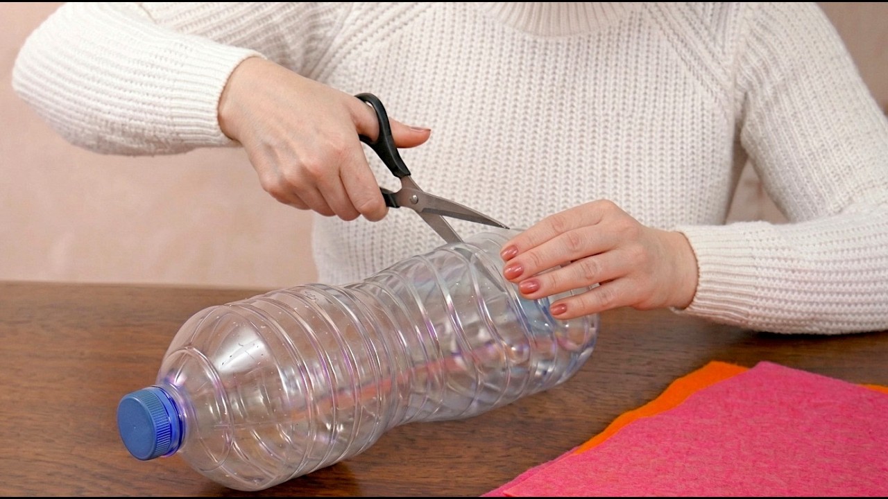 I SAW IT IN AN EXPENSIVE STORE AND MADE IT MYSELF! Genius Idea with Plastic Bottle - DIY