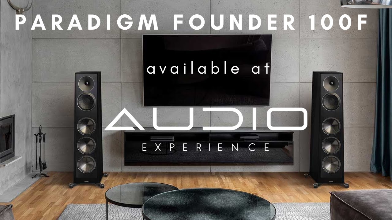 High End Audio &ndash; Paradigm Founder 100F &ndash; Home Theater / Stereo Speakers &ndash; Unboxing Video!