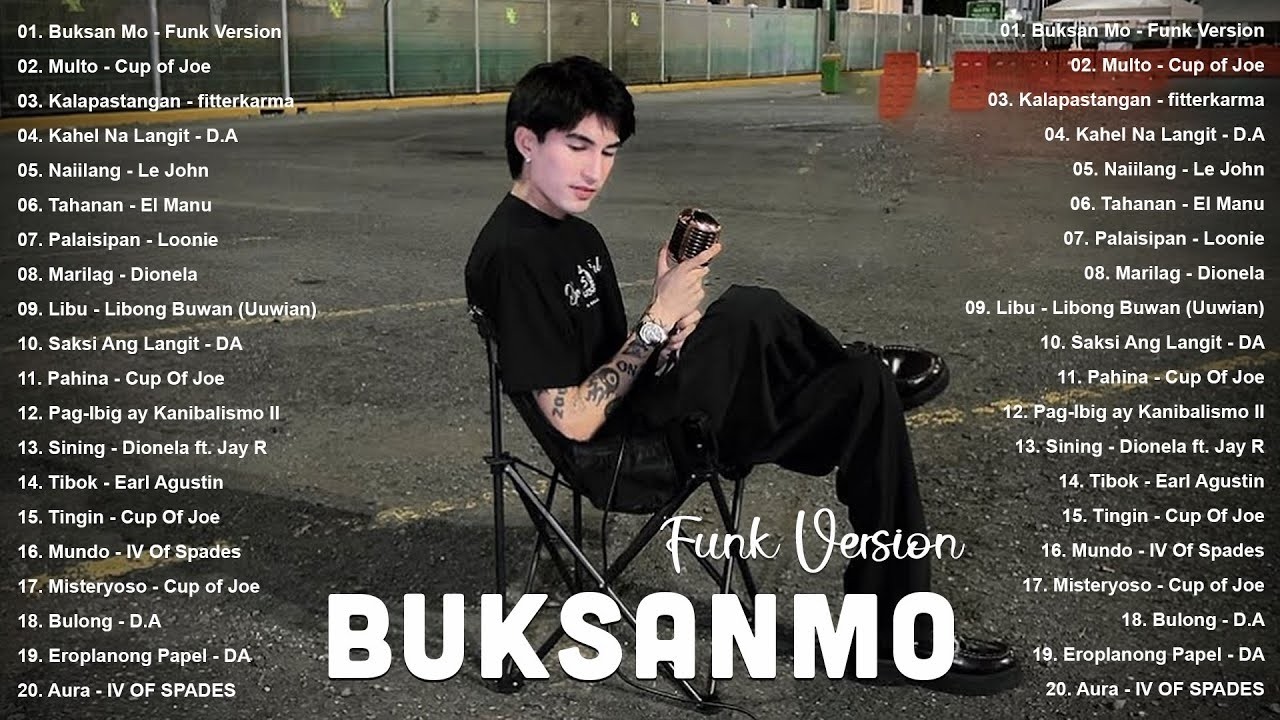 Top Hits OPM On Spotify 2026 -Tagalog Love Songs Playlist Buksan Mo - Justine Calucin(Funk Version)