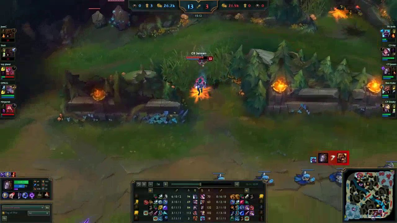 C9 Incarnation Orianna Vs Kassadin Mid Highlights League Of Legends Part 2