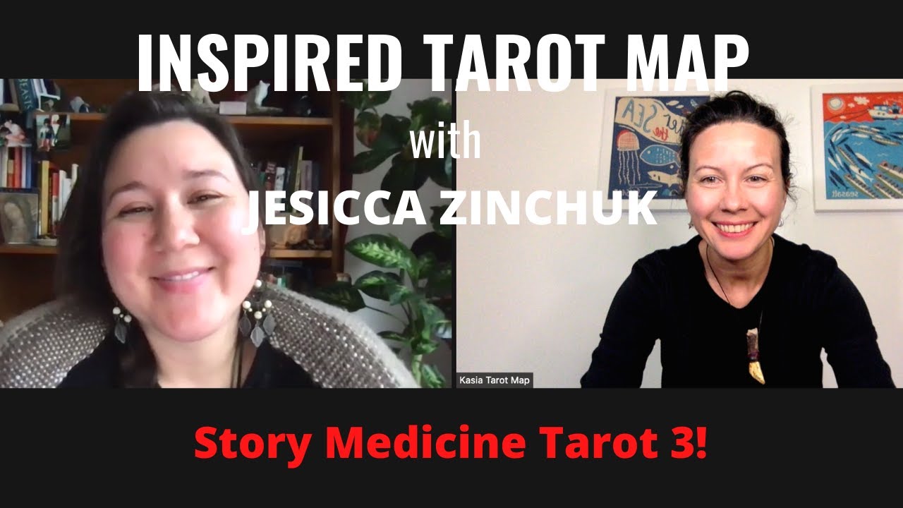 #InspiredTarotMap * 45 with Jessica Zinchuk - The Story Medicine Tarot 3! #tarotmap #storymedicine3