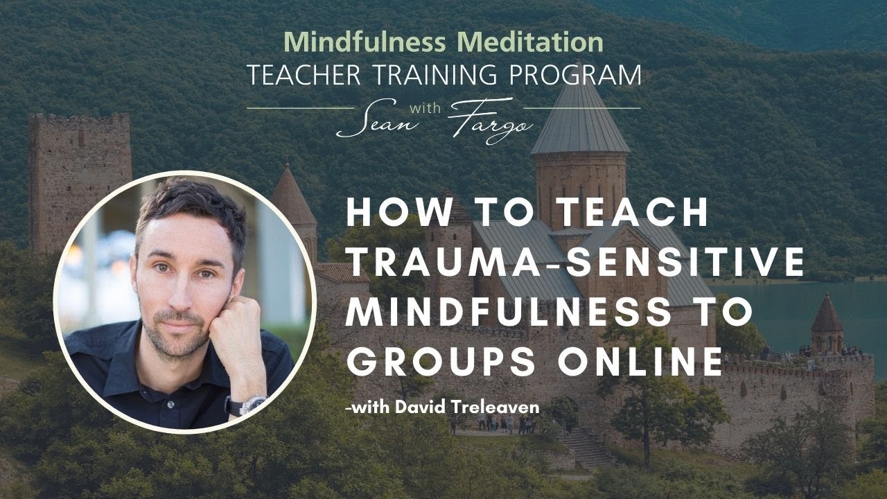 How to Teach Trauma-Sensitive Mindfulness to Groups Online – With David Treleaven