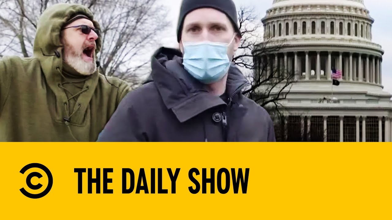 Jordan Klepper On The Front Lines Of The Capitol Hill Riots | The Daily Show With Trevor Noah