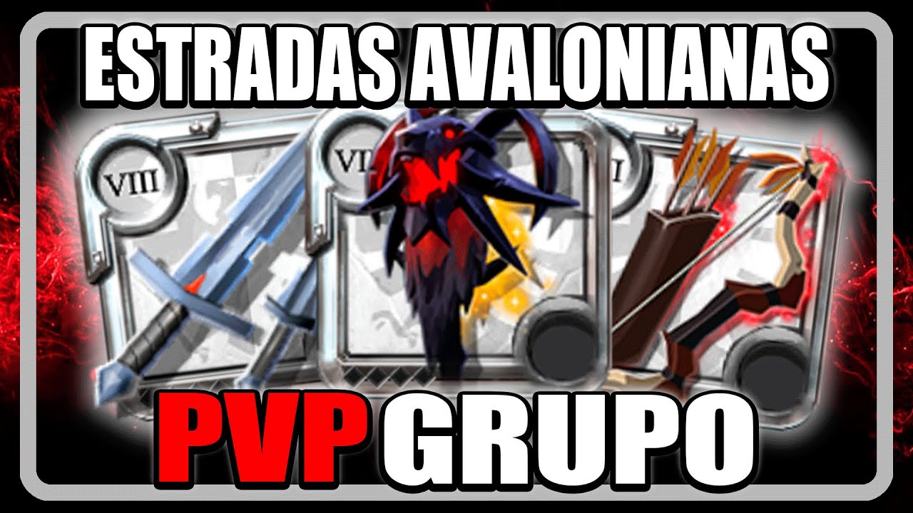 ESTRADAS AVALONIANAS PVP GRUPO AVA ROAD ALBION ONLINE #albiononline #jogos #mmorpg #albion
