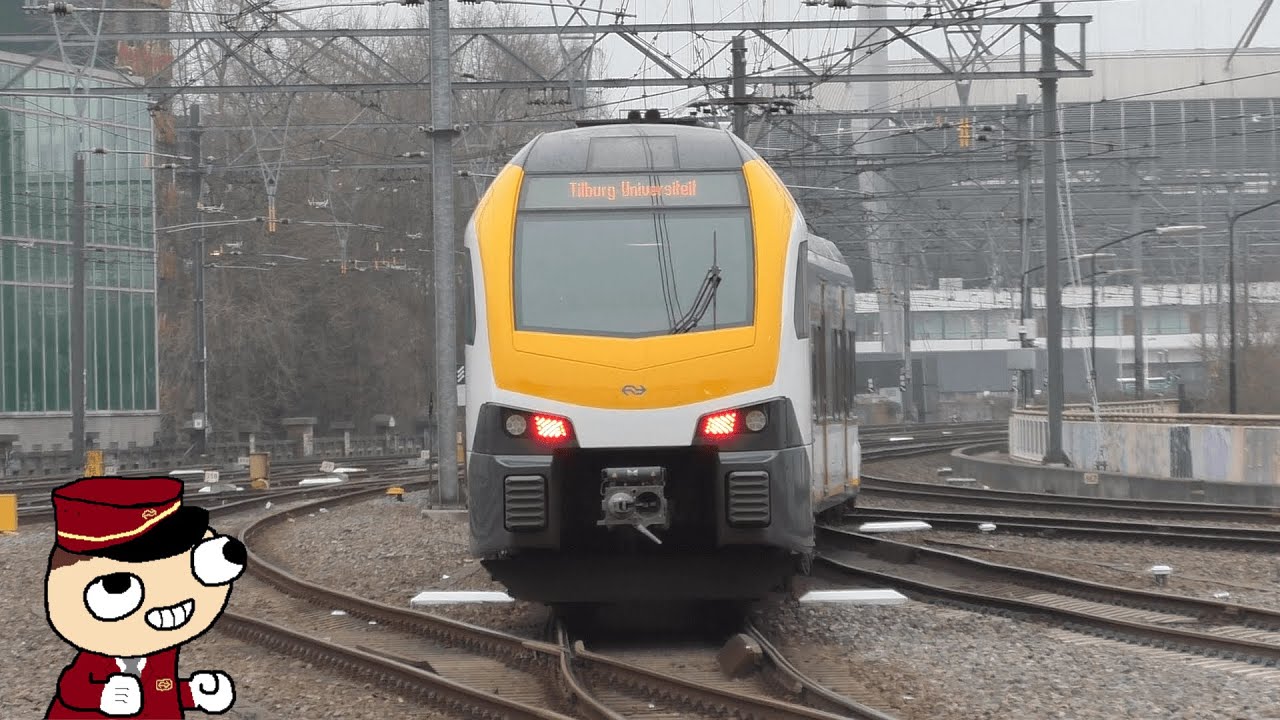 De eerste NS FLIRT met gele voorkant! (2206)