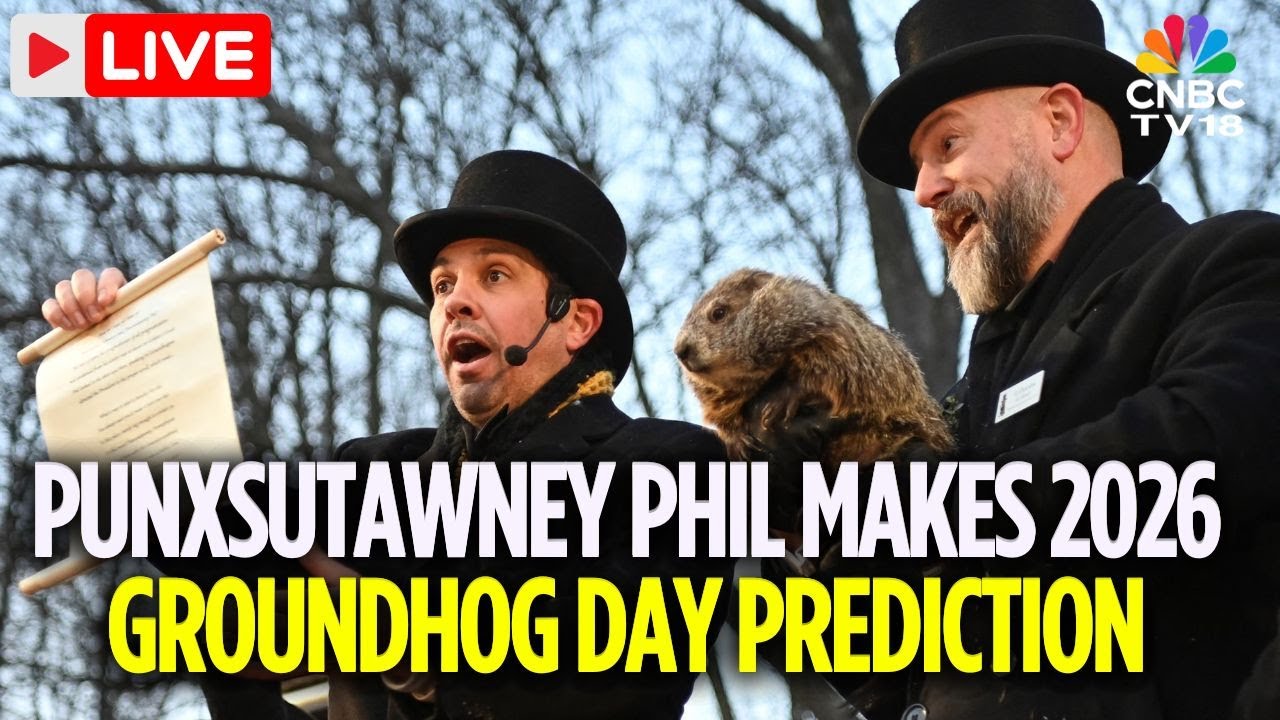 Groundhog Day 2026 LIVE: Phil The Groundhog Makes His Prediction On How Long Winter Will Last | N18G
