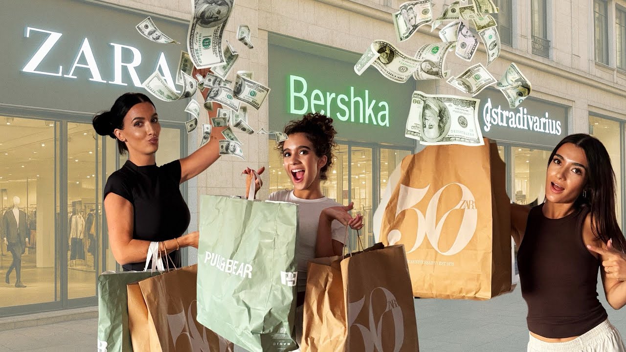 HAUL | On a FAIT SAUTER la CB chez Zara & Bershka …😂💸 (c’est grave)