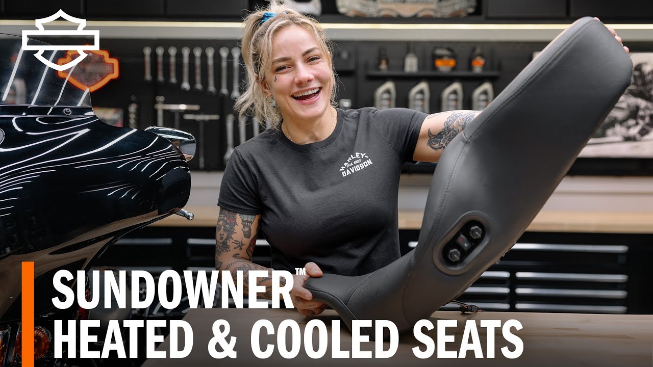 Обзор сиденья Harley-Davidson Sundowner с подогревом и охлаждением