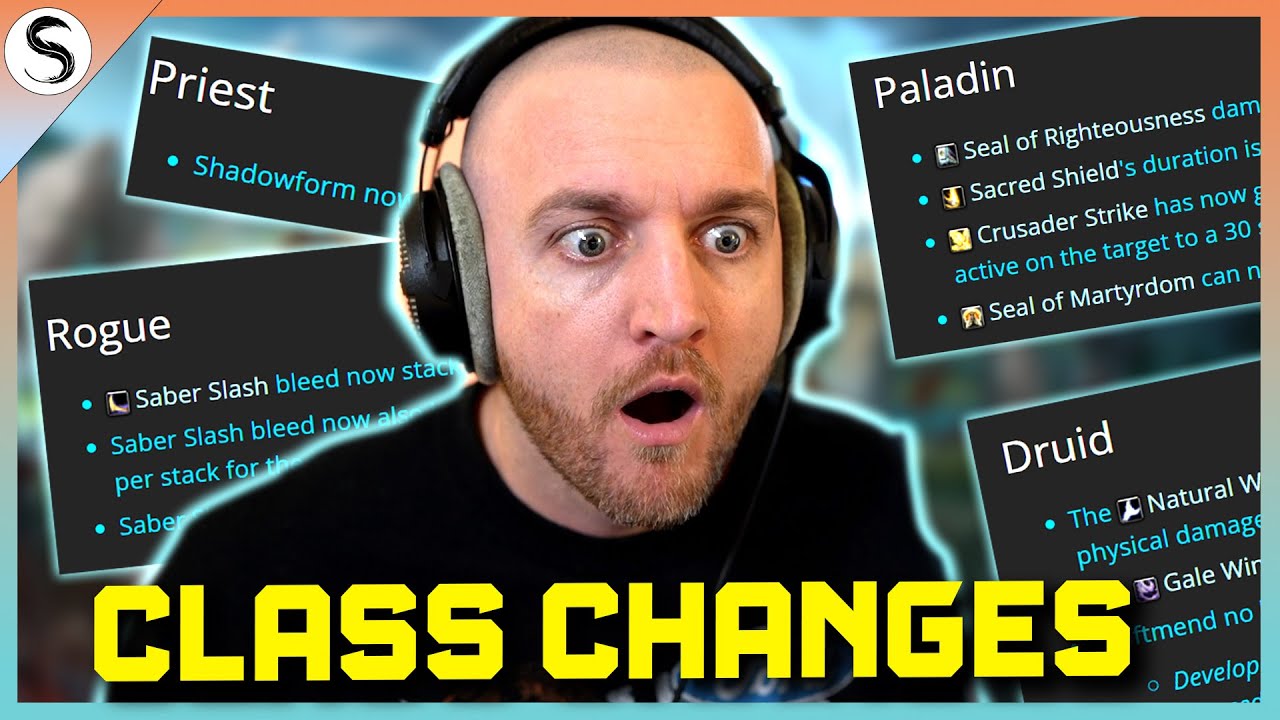 SoD Class Changes Are Coming!