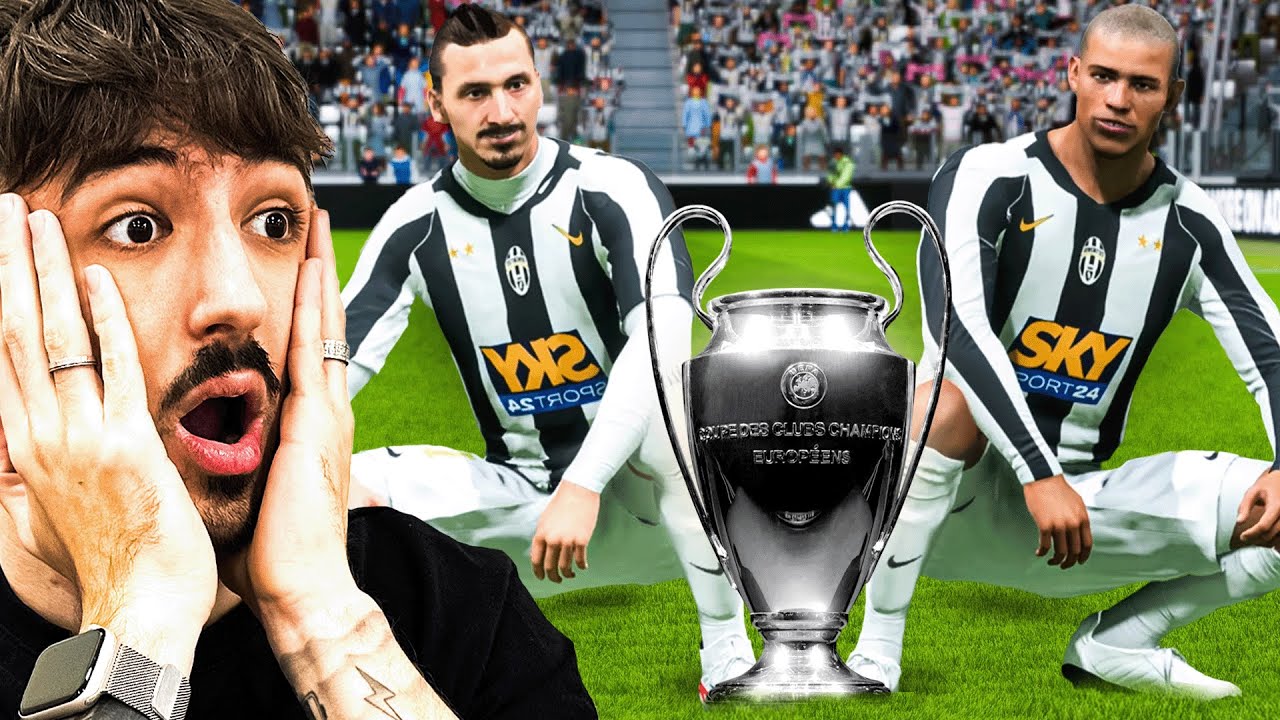 AGGIUNGO una LEGGENDA del CALCIO alla JUVE FINCHE' non VINCE LA CHAMPIONS!