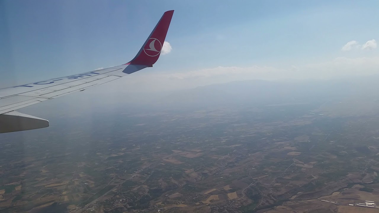 #malatya havalimani#kuşbakişi#thy#ile malatyaya iniş.thy  ucagı.