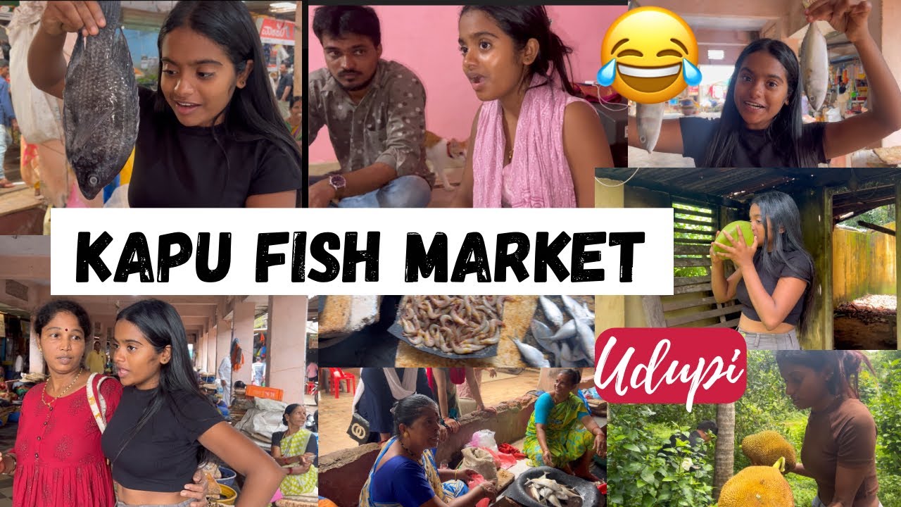 A Day Well Spent🥹In Udupi| Rakshita Tulu Talks #rakshita #tulu #fishmarket #udupi #comedy #tulus