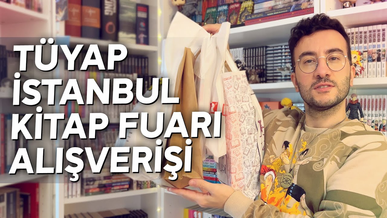 Tüyap İstanbul Kitap Fuarı Manga Alışverişi - VLOG