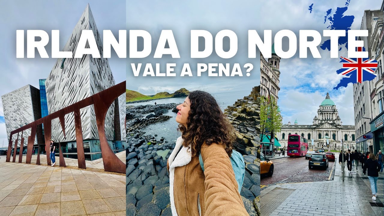 IRLANDA DO NORTE: Museu do titanic, Cal&ccedil;ada dos Gigantes, Belfast e mais! 2025