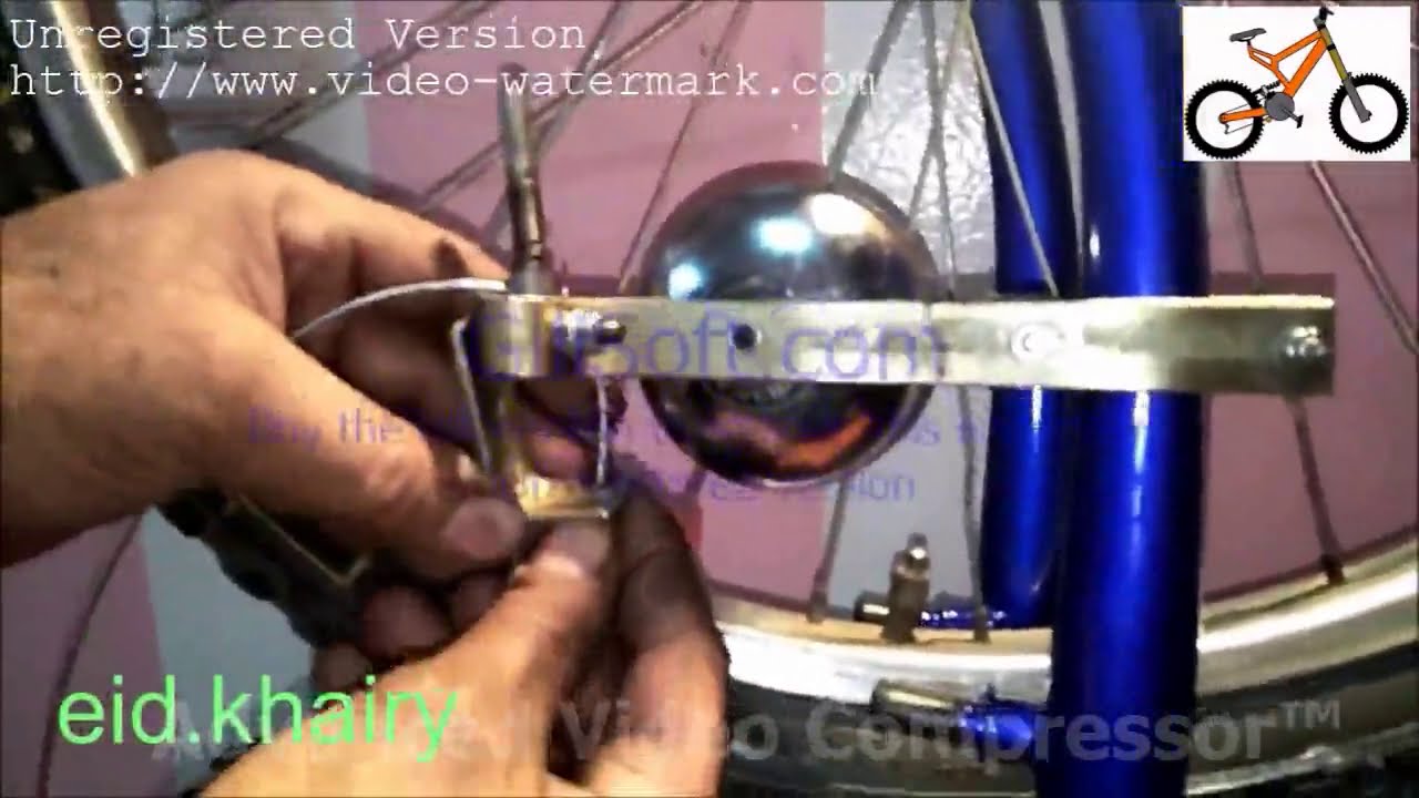 تركيب جرس طارة عجلة حكاية من عجلاتى