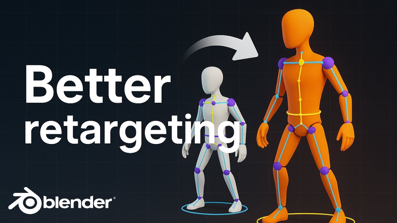 Faster Retargeting for Auto-Rig Pro Rigs - New Free Blender Addon