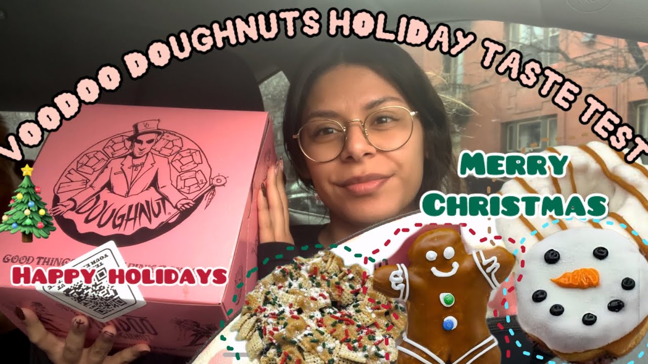 Voodoo Doughnuts🍩🍩 Holiday Edition Donuts!!