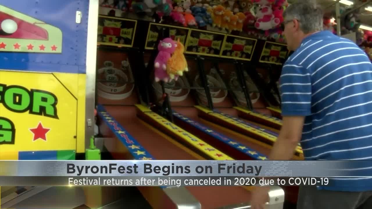 Byronfest returns with parade and carnival this weekend