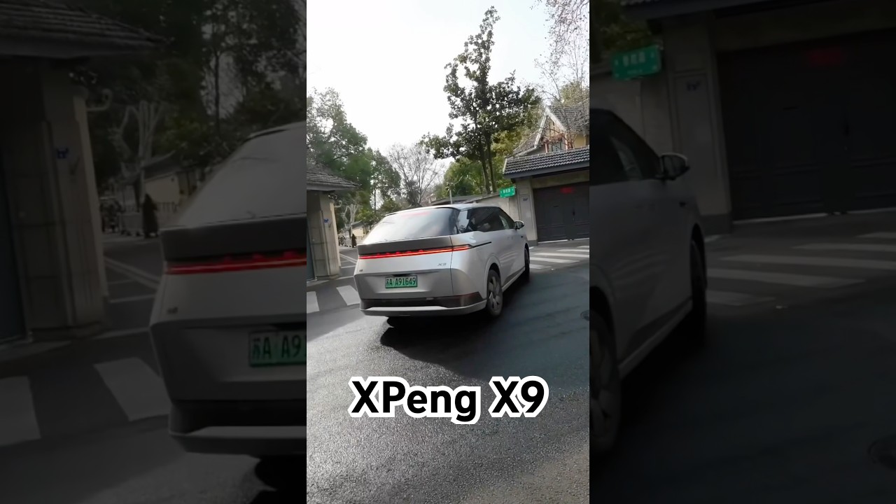XPeng X9 #xpeng #xpengx9 #china #automobile #electriccar #electricvehicle