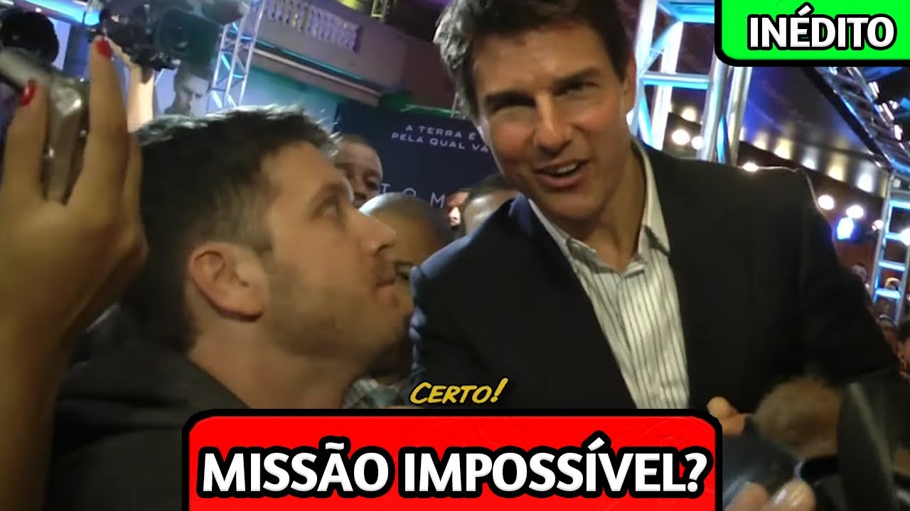A INCRÍVEL MISSÃO DO IMPOSTOR PARA ENCONTRAR COM TOM CRUISE