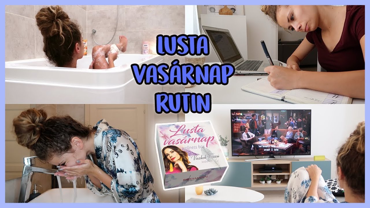 Lusta vasárnap rutin VLOG | Viszkok Fruzsi
