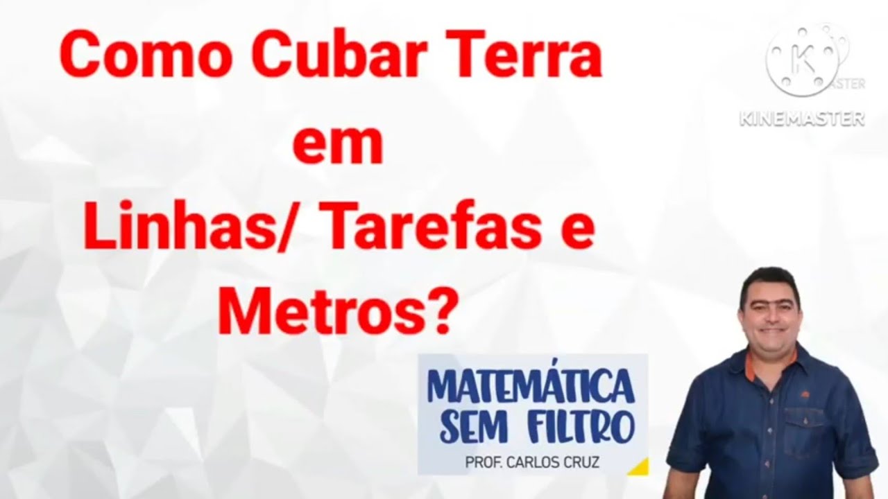 Como Cubar Terra em Tarefas ou Linhas ?
