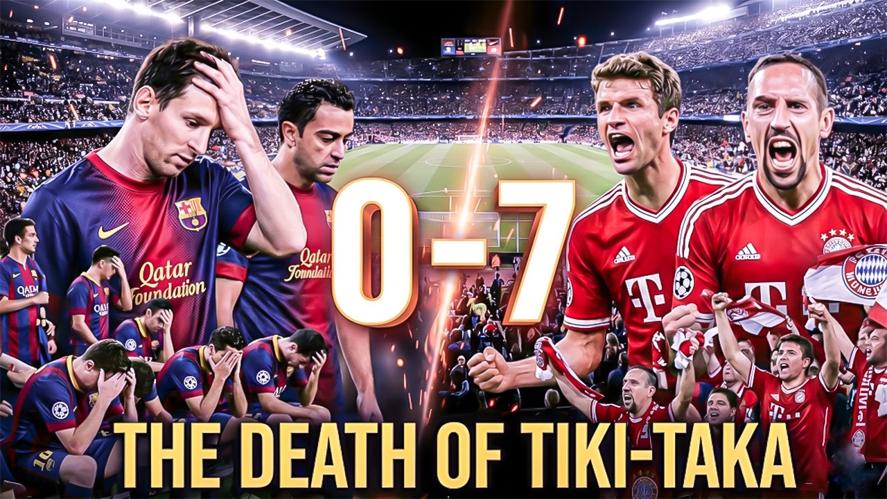 The Death of Tiki-Taka: Bayern 7-0 Barca (2013)