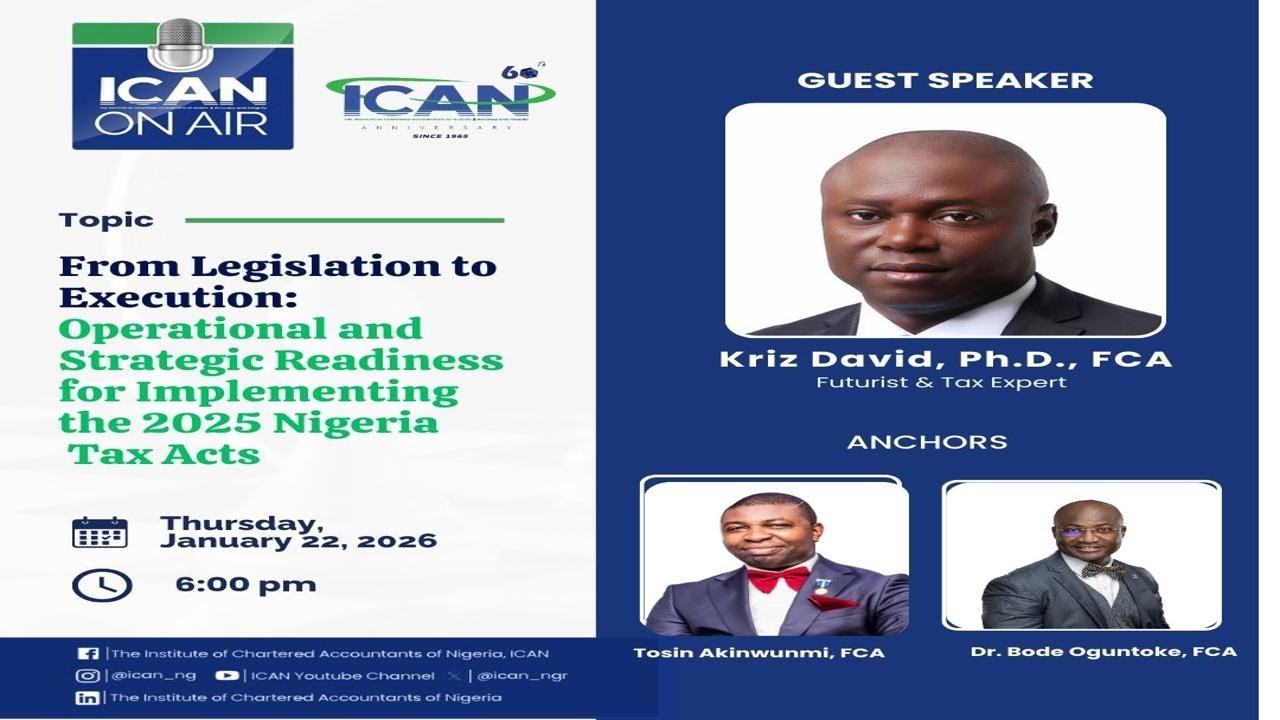 From Legislation to Execution: Implementing the 2025 Nigeria Tax Acts