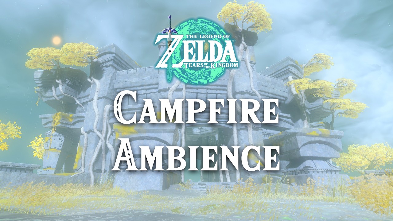 Zelda | Dragonhead Island 🔥 Campfire Ambience [2H]